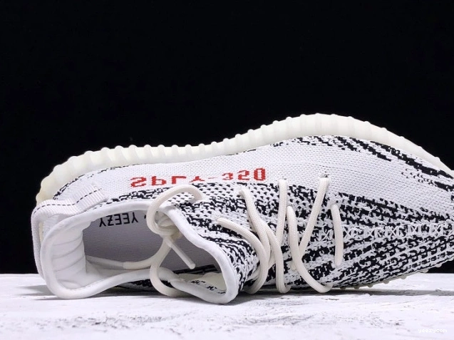 White Black V2 Zebra Adidas 350 CP9654 Boost Yeezy 0805